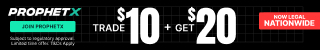ProphetX — your sports prediction market. Trade $50 and get $75 with code WINPREDICTS.